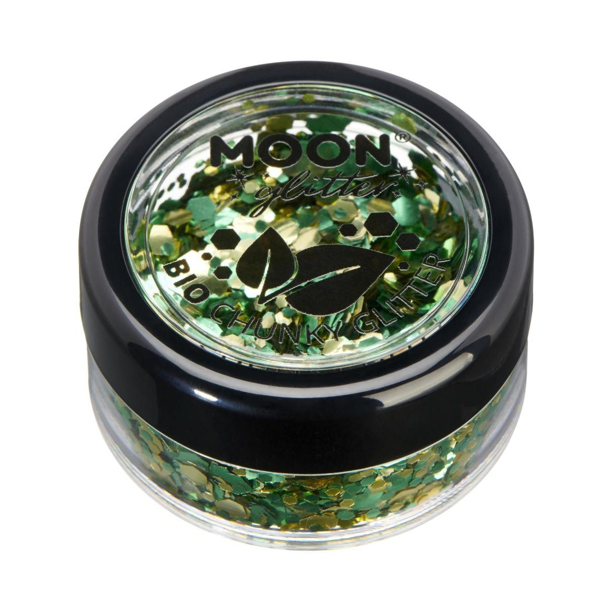 Green - Front - Moon Glitter Mystic Chunky Glitter