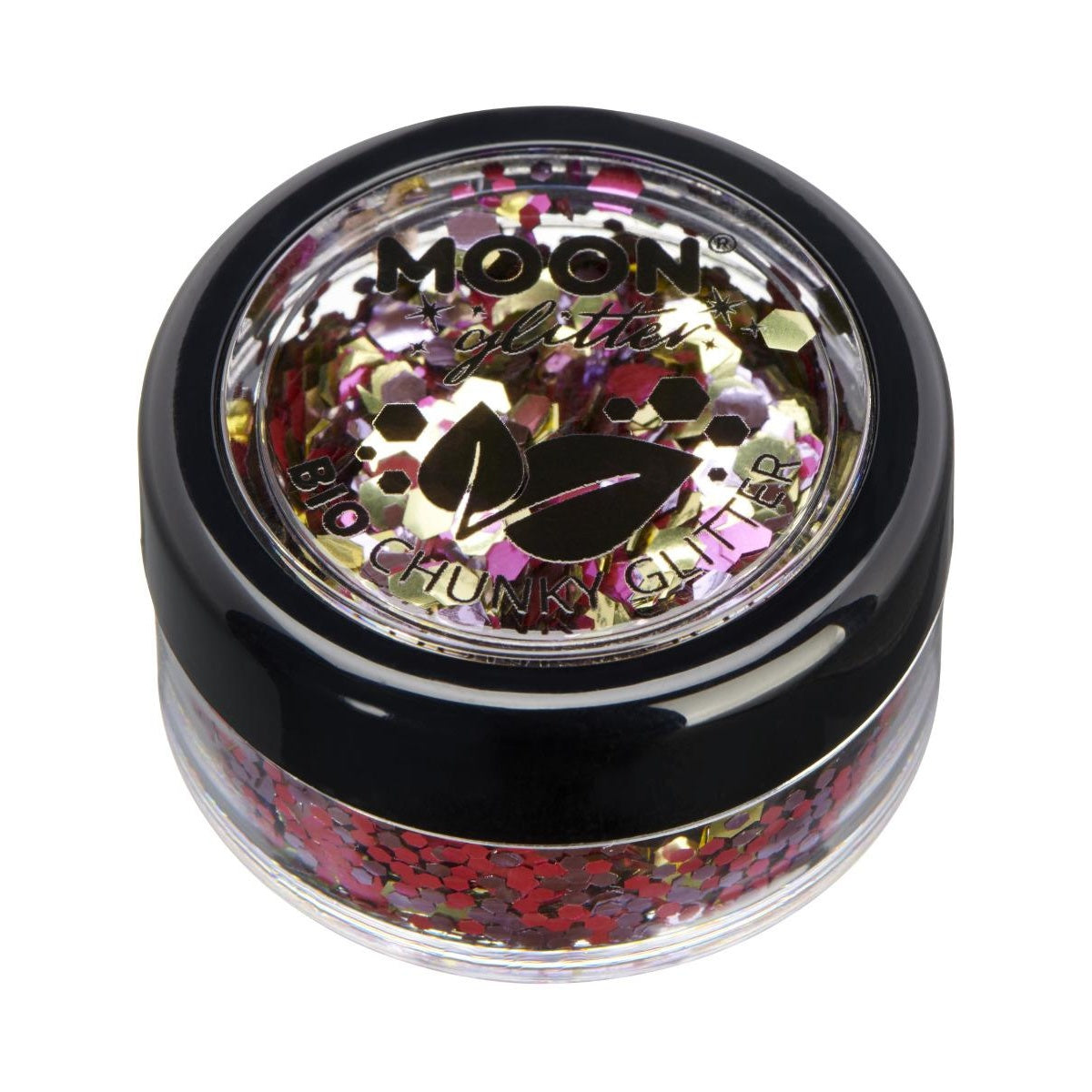 Pink - Front - Moon Glitter Mystic Chunky Glitter