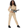 Beige - Back - Ghostbusters Womens-Ladies Costume Set