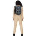 Beige - Side - Ghostbusters Womens-Ladies Costume Set