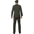 Green - Side - Smiffys Mens Wartime Officer Costume Set