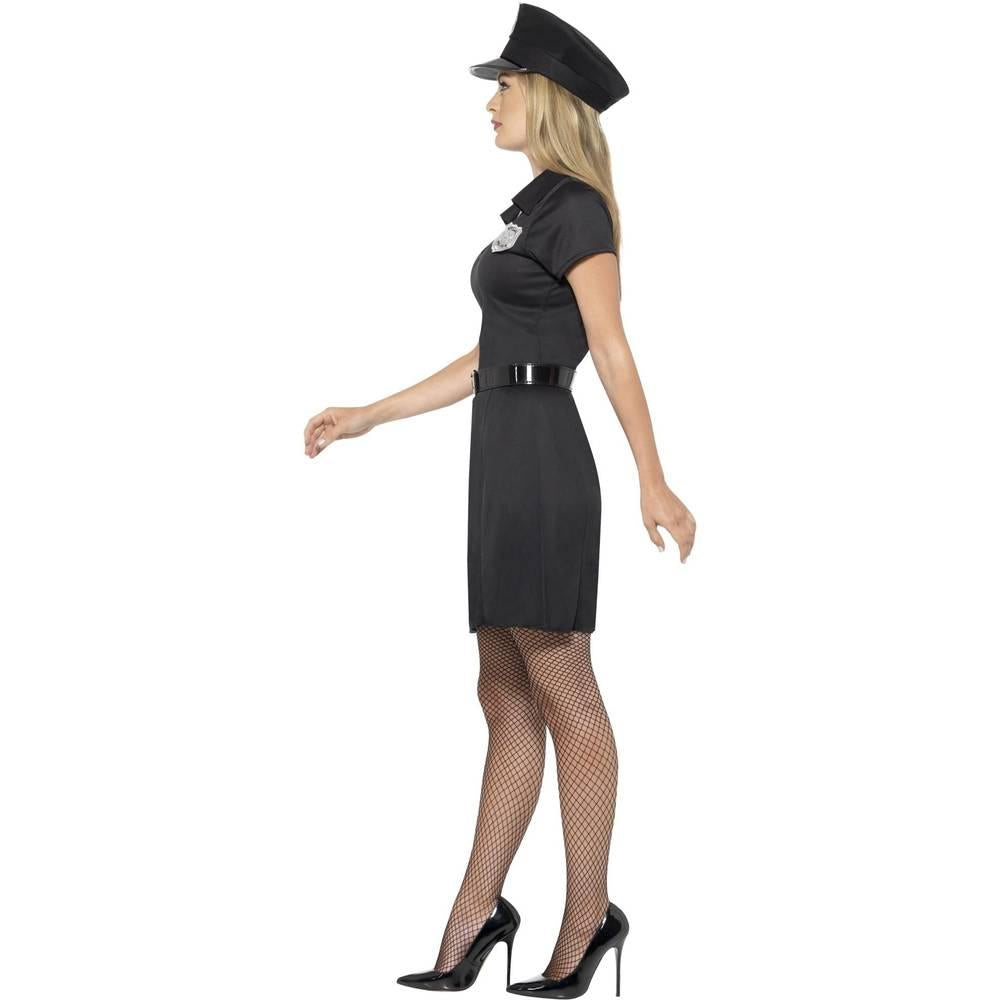 Black - Lifestyle - Smiffys Womens-Ladies Special Constable Costume Set