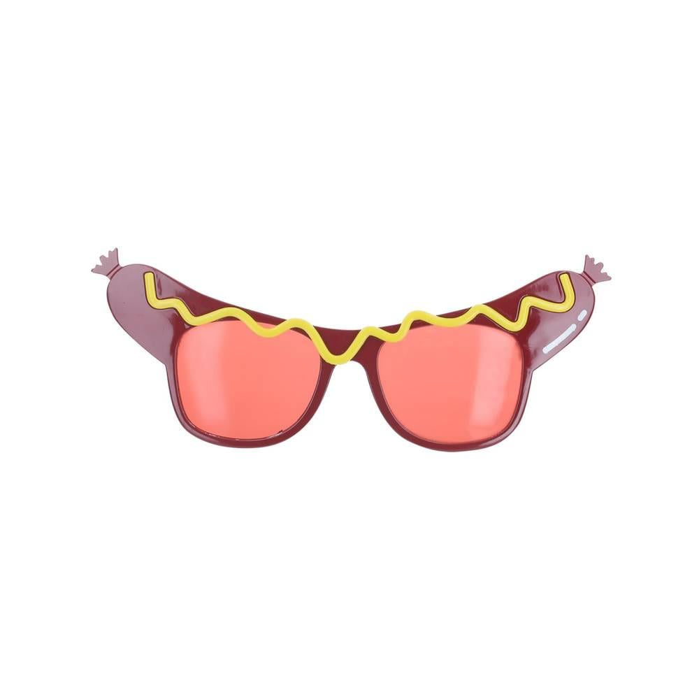 Brown - Back - Smiffys Unisex Adult Sausage Novelty Glasses