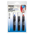 Blue-White-Red - Back - Moon Creations Logo Body Crayons