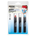 Red-White-Blue - Back - Moon Creations Logo Body Crayons