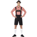Red - Back - Smiffys Mens Oktoberfest Costume Set
