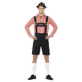 Red - Front - Smiffys Mens Oktoberfest Costume Set