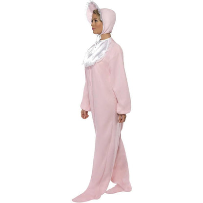 Pink - Lifestyle - Smiffys Womens-Ladies Baby Romper Costume