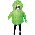 Green - Back - Ghostbusters Unisex Adult Slimer Costume Inflatable