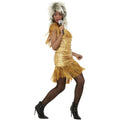 Gold - Back - Smiffys Womens-Ladies Simply The Best Legend Tina Turner Costume