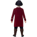 Black - Side - Smiffys Boys Deluxe Pirate Captain Costume Set