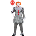 Grey-White-Red - Pack Shot - IT Chapter Two Mens Pennywise Costume Set