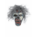 Grey - Front - Smiffys Unisex Adult Decaying Zombie Mask