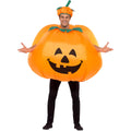 Orange - Front - Smiffys Unisex Adult Pumpkin Inflatable Costume Set