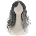 Grey-Black - Side - Smiffys Deluxe Gothic Bride Wig