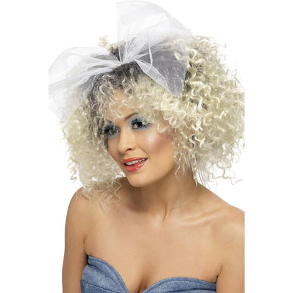 Blonde - Back - Smiffys 80s Wild Child Wig