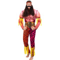 Multicoloured - Back - Smiffys Mens Deluxe Wrestlers Costume