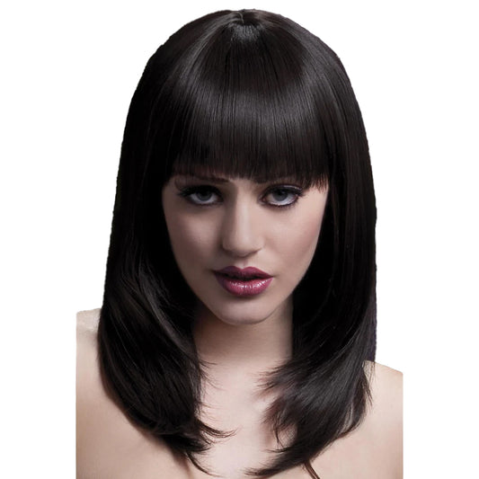 Brown - Front - Fever Womens-Ladies Tanja Wig