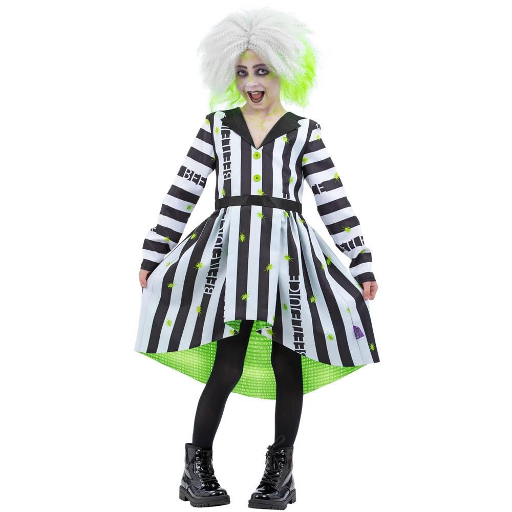 Black-White - Front - Beetlejuice Girls Costume Dress