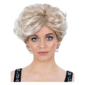 White - Front - Smiffys Womens-Ladies 90s People´s Princess Wig