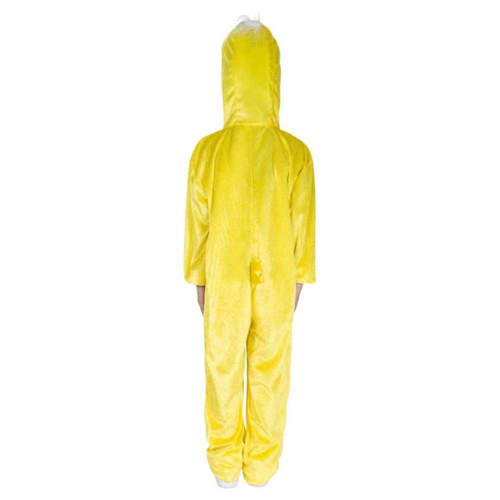 Yellow-White - Back - Smiffys Childrens-Kids Duck Costume