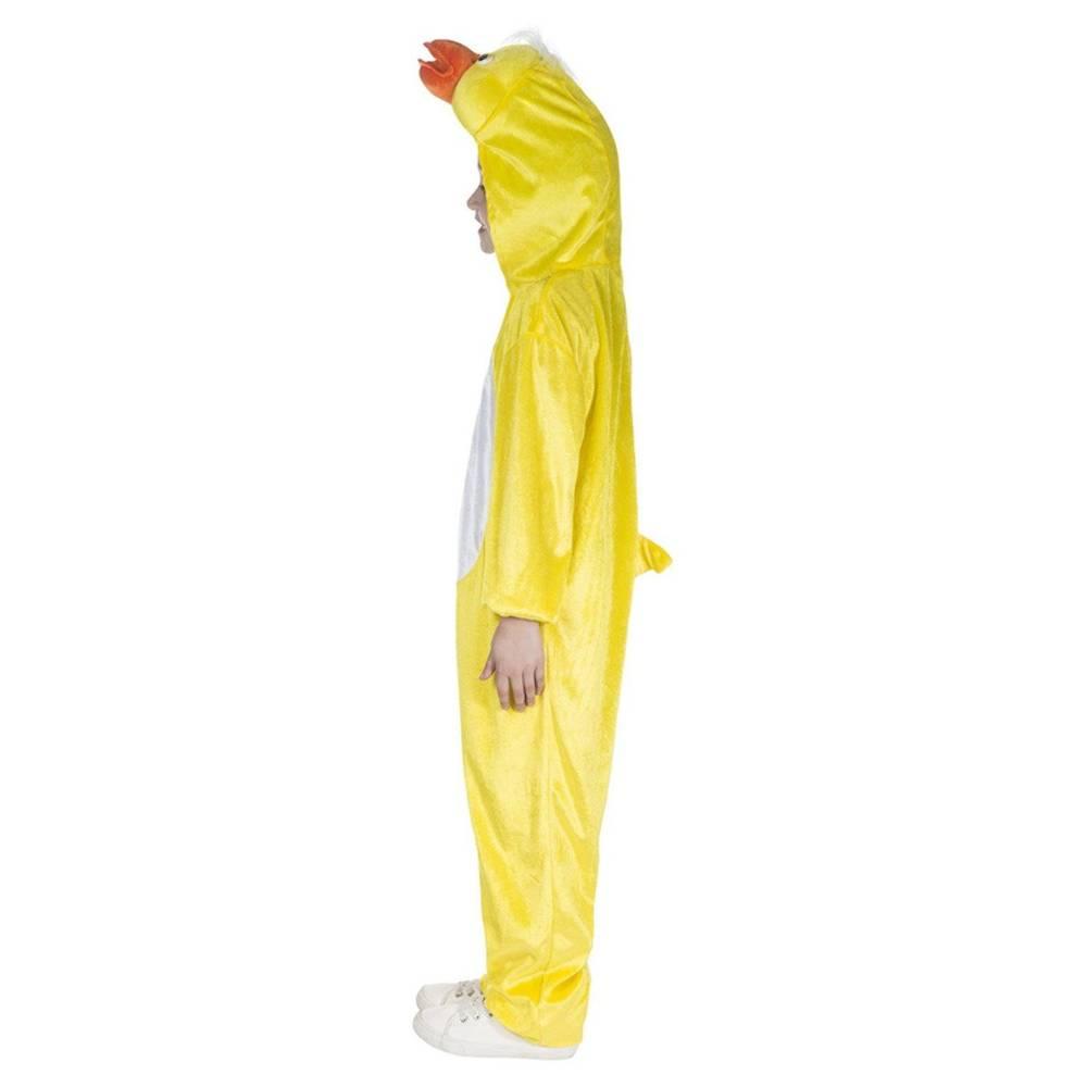 Yellow-White - Side - Smiffys Childrens-Kids Duck Costume