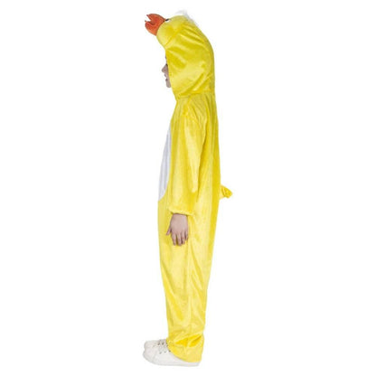 Yellow-White - Side - Smiffys Childrens-Kids Duck Costume