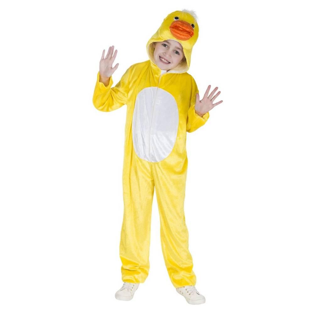 Yellow-White - Front - Smiffys Childrens-Kids Duck Costume