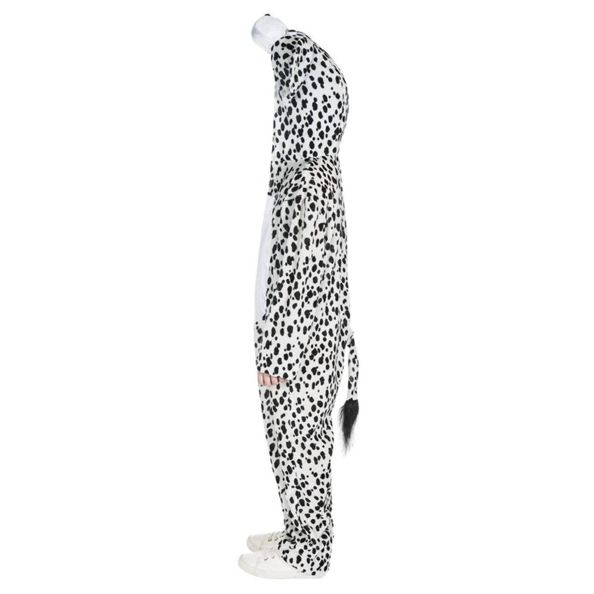 White-Black - Side - Smiffys Childrens-Kids Dalmatian Costume