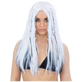White - Front - Smiffys Womens-Ladies 90s Christina Wig