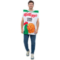White-Green-Red-Yellow - Front - Kelloggs Unisex Adult Corn Flakes Cereal Box Costume