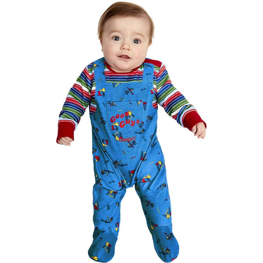 Multicoloured - Front - Chucky Baby All-Over Print Costume