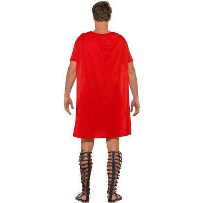 Red-Gold - Back - Smiffys Mens Roman Gladiator Costume