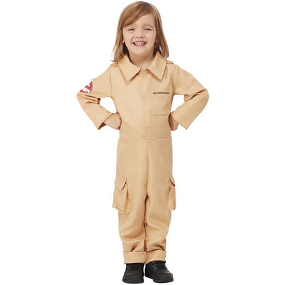 Cream - Front - Ghostbusters Childrens-Kids Costume