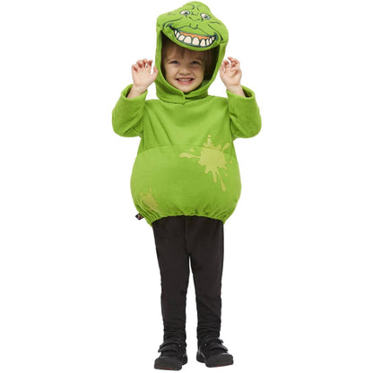 Green - Front - Ghostbusters Childrens-Kids Slimer Costume