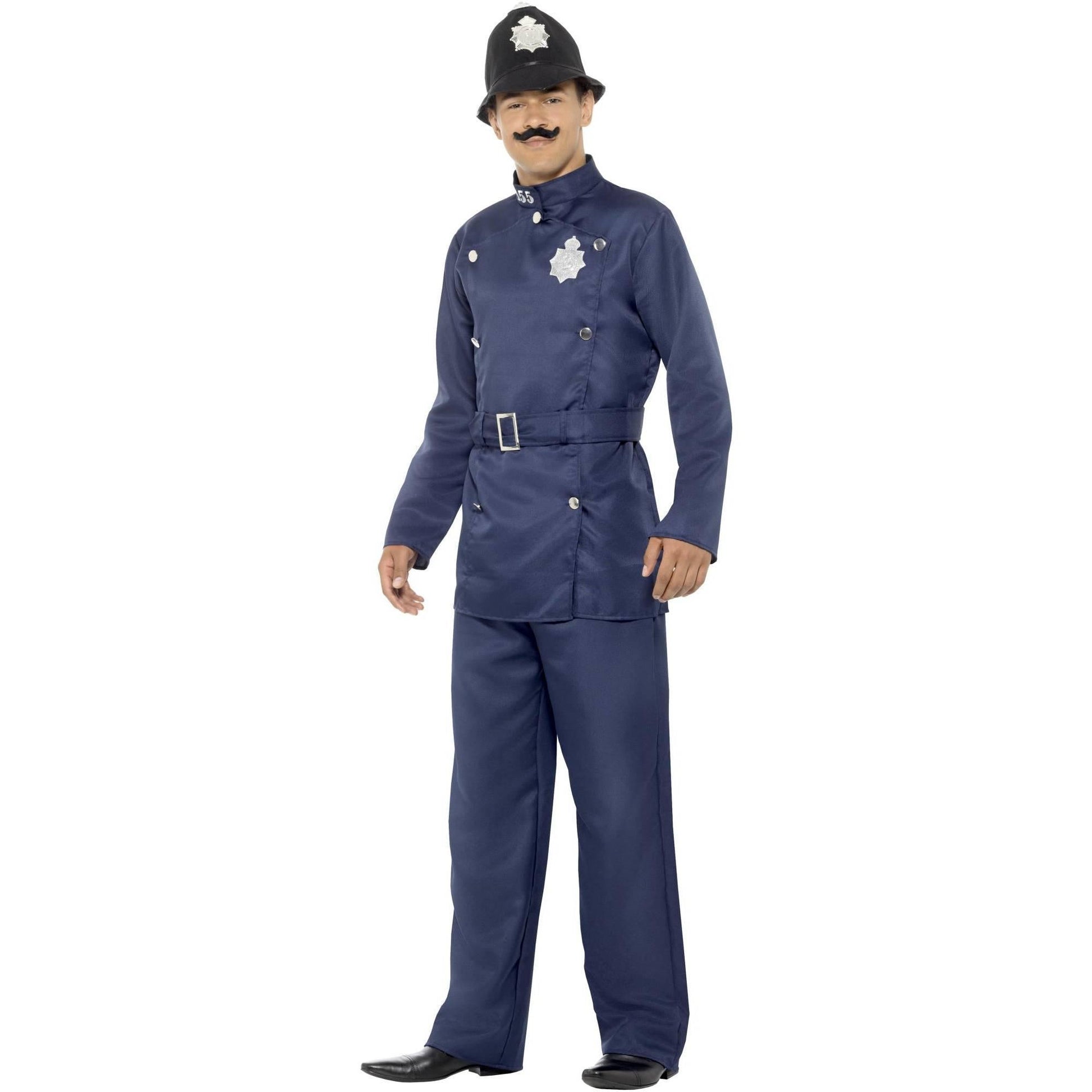Blue - Side - Smiffys London Bobby Costume