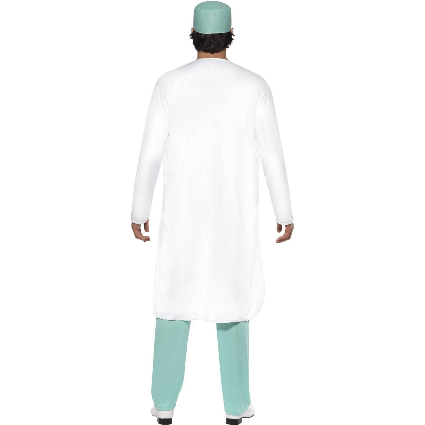Green-White - Back - Smiffys Mens Doctor Costume Set