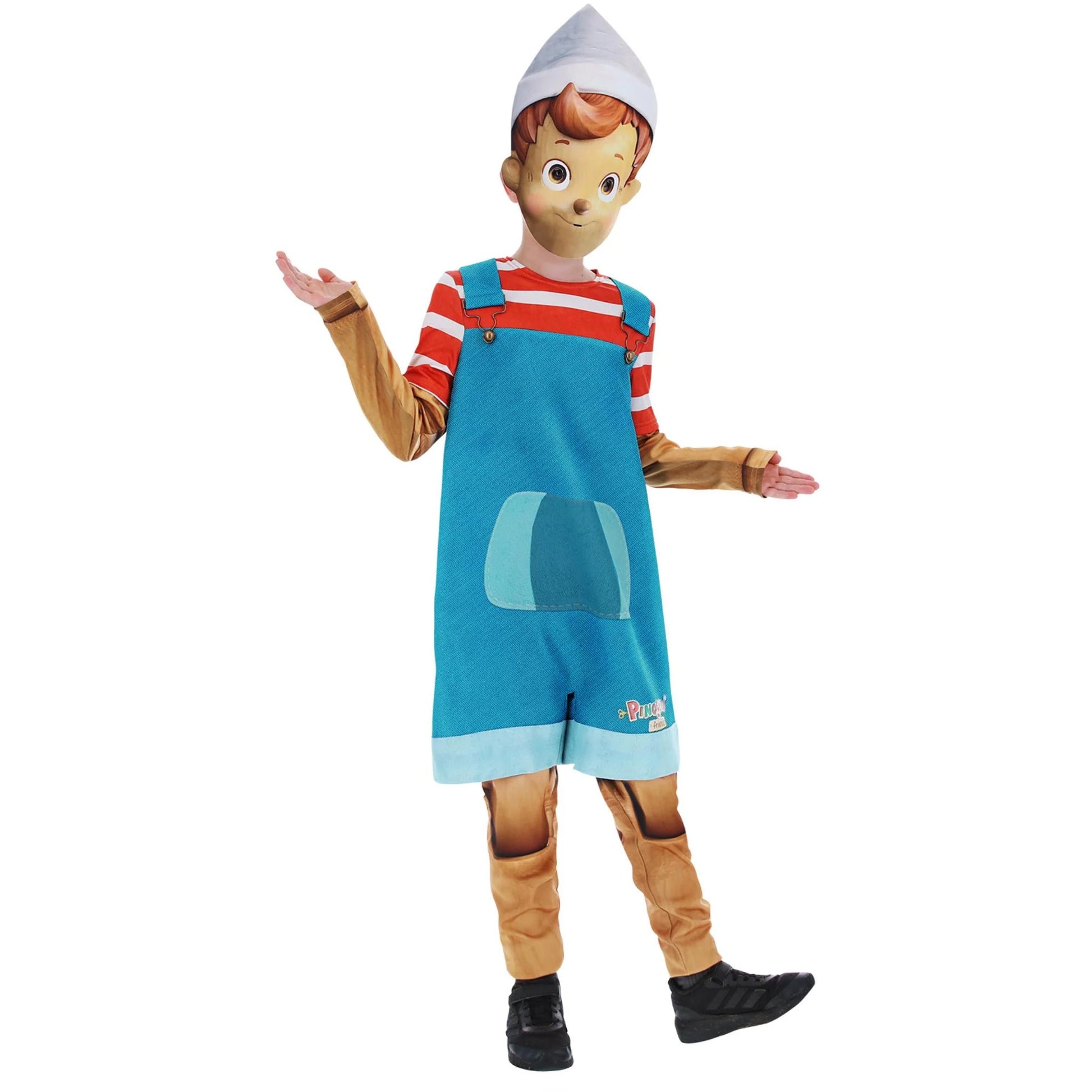 Multicoloured - Side - Pinocchio & Friends Childrens-Kids Pinocchio Costume Set