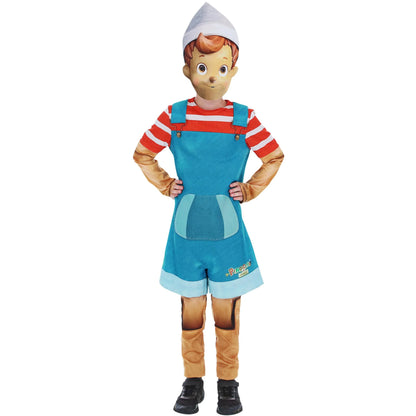 Multicoloured - Front - Pinocchio & Friends Childrens-Kids Pinocchio Costume Set