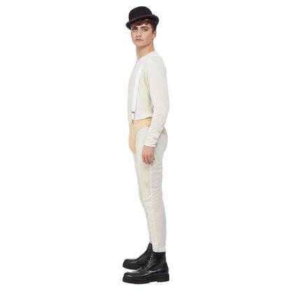 White - Side - Smiffys Mens Cult Classic Costume Set