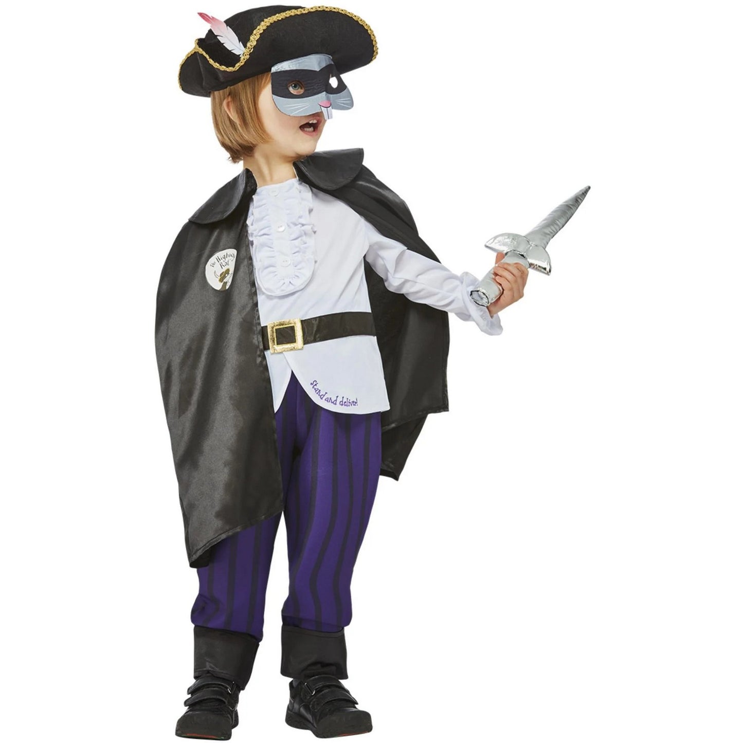 Black-Blue-Violet - Lifestyle - The Highway Rat Childrens-Kids Julia Donaldson Costume