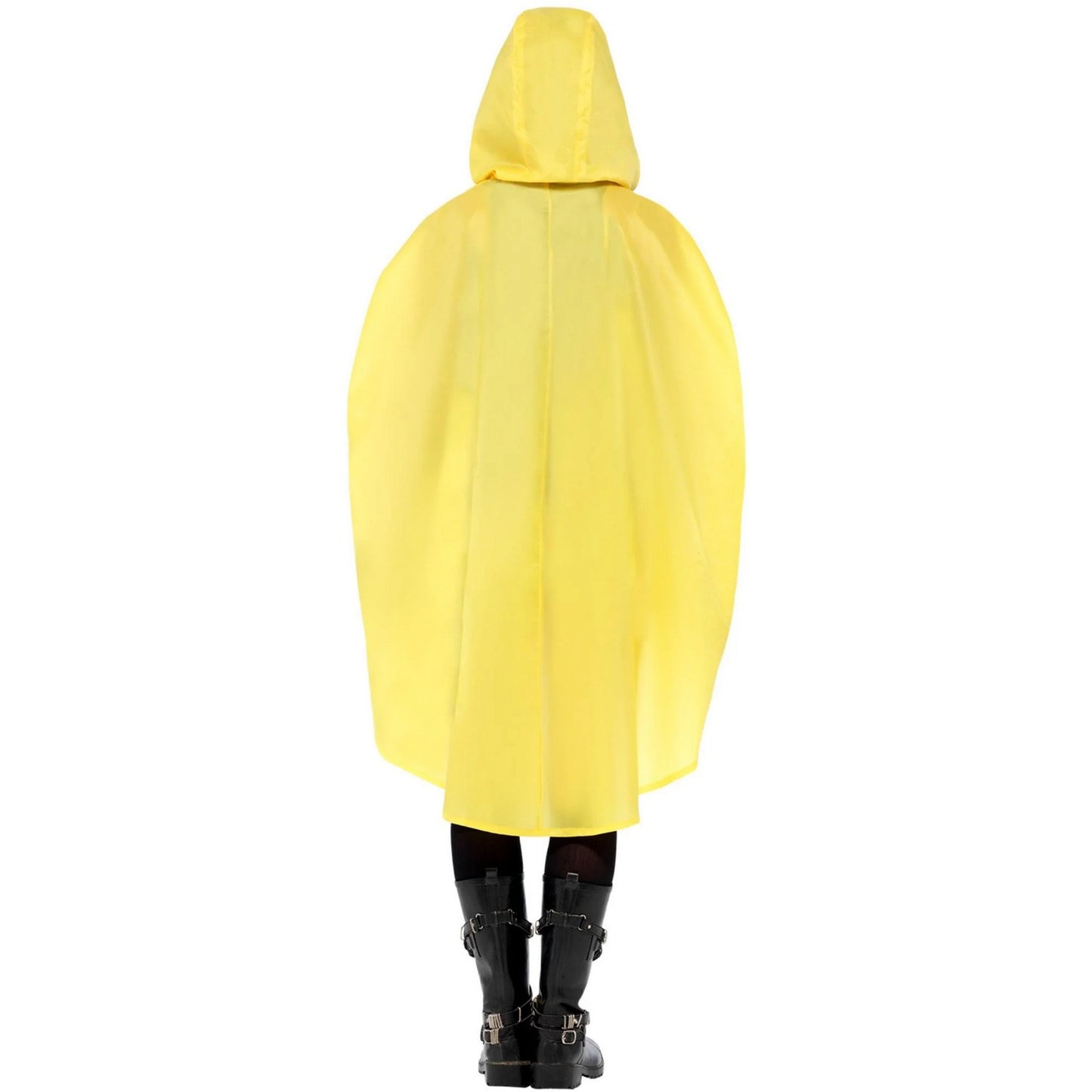 Yellow - Back - Smiffys Unisex Adult Duck Party Poncho