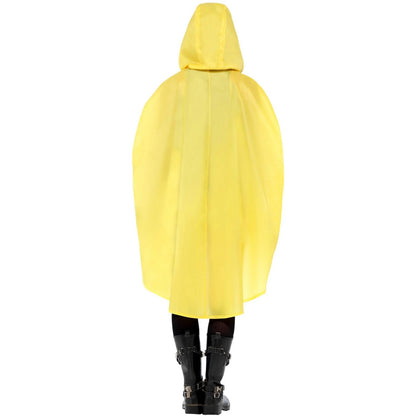 Yellow - Back - Smiffys Unisex Adult Duck Party Poncho