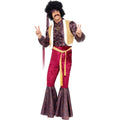 Purple-Pink - Lifestyle - Smiffys Mens 70s Psychedelic Rocker Costume Set