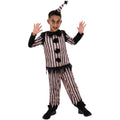 Black-White - Lifestyle - Smiffys Boys Vintage Clown Costume Set