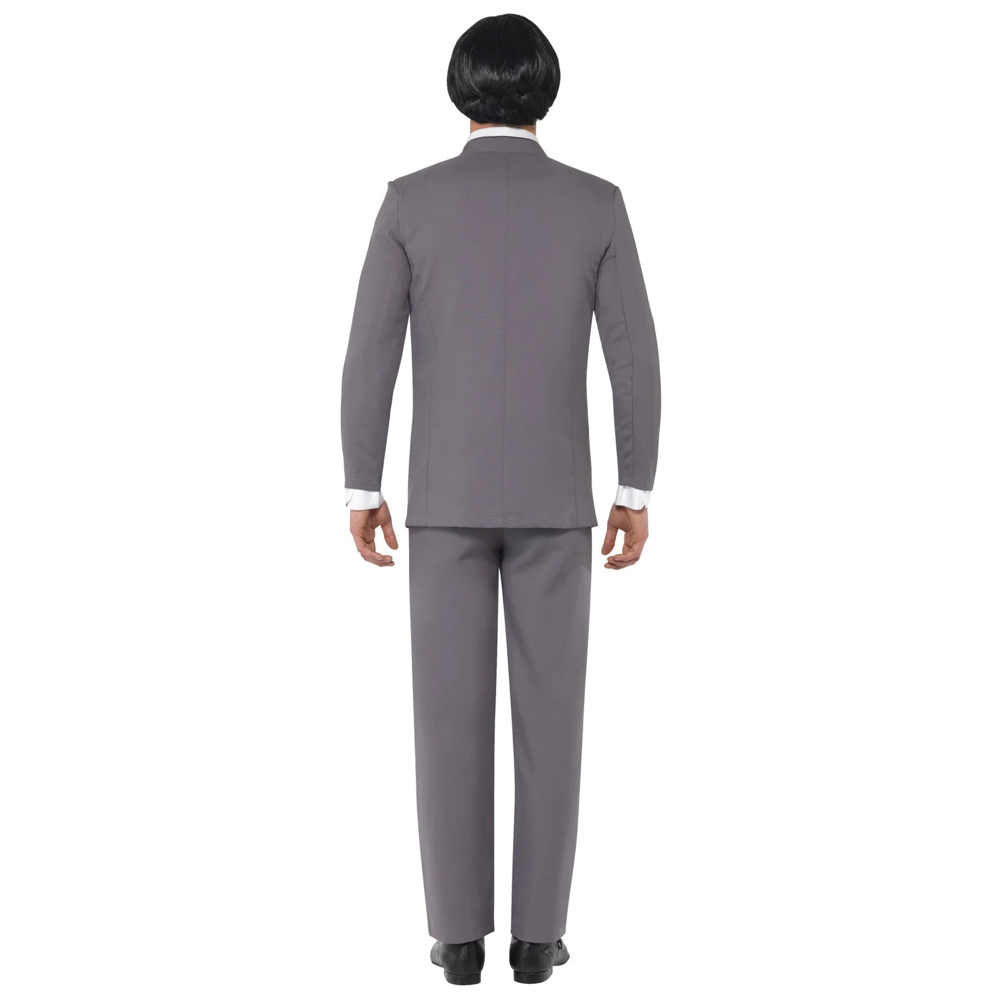 Grey - Back - Smiffys Mens Fab Four Iconic Costume