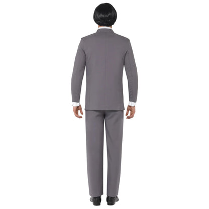 Grey - Back - Smiffys Mens Fab Four Iconic Costume