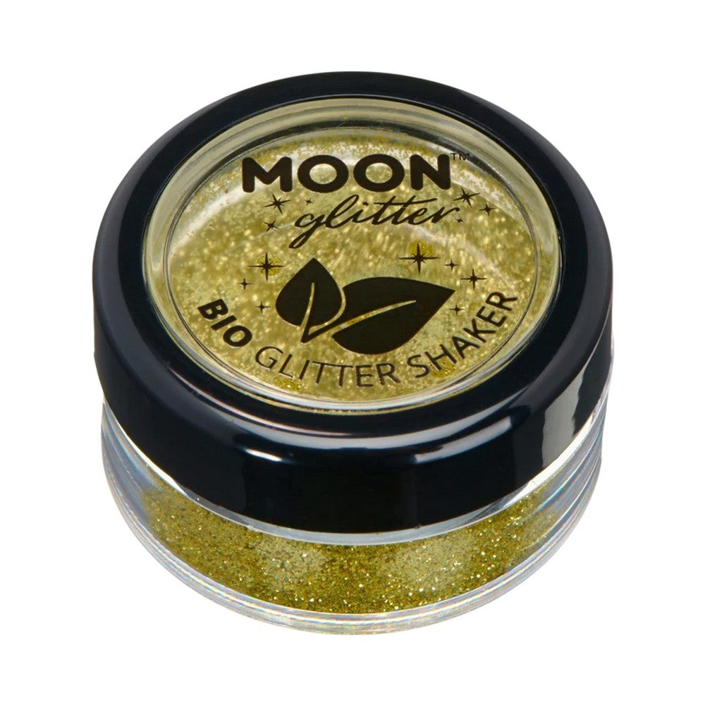 Multicoloured - Side - Moon Glitter Bio Craft Glitter Shakers