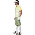 White-Green-Yellow - Lifestyle - Smiffys Mens Gone Golfing Costume
