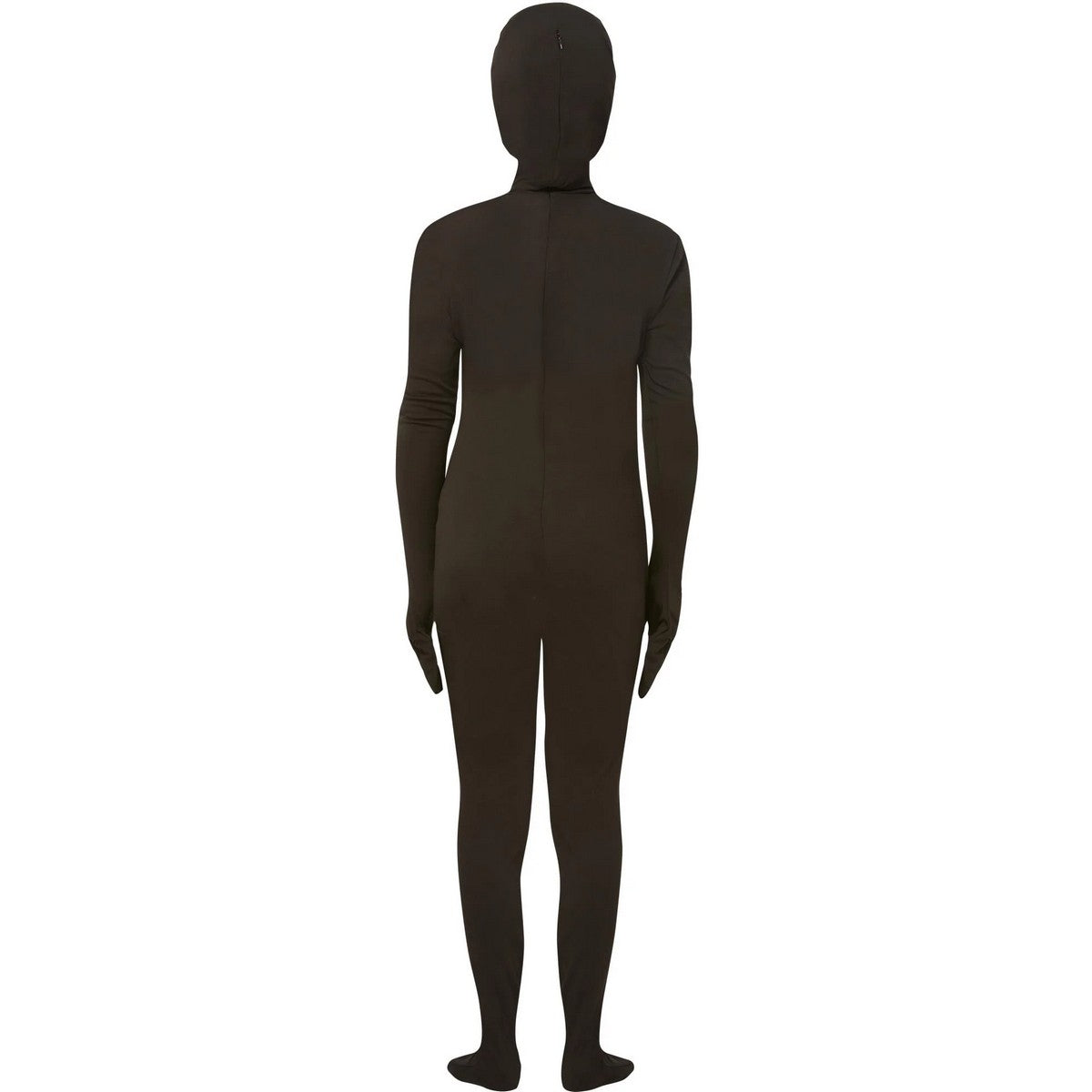 Black - Back - Smiffys Childrens-Kids Second Skin Suit Costume